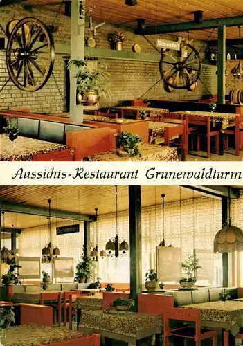 AK / Ansichtskarte Berlin Aussichtsrestaurant Grunewaldturm Berlin