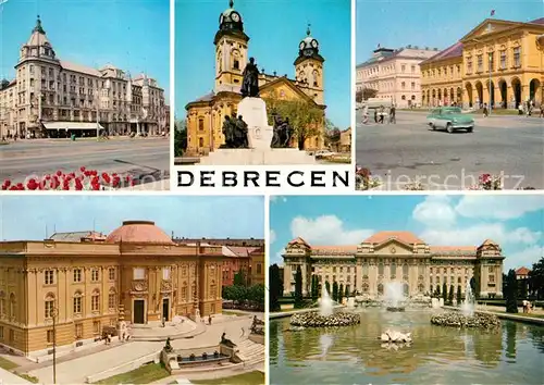 AK / Ansichtskarte Debrecen_Debrezin Stadtansichten Debrecen Debrezin