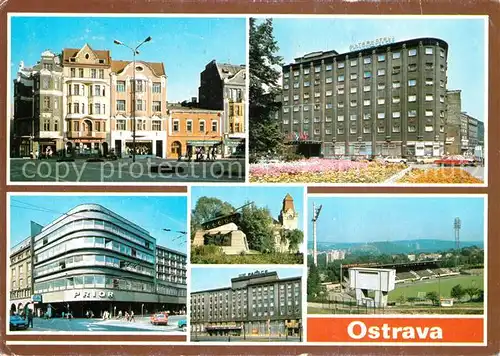 AK / Ansichtskarte Ostrava Interhotel Imperial Stadion Ostrava