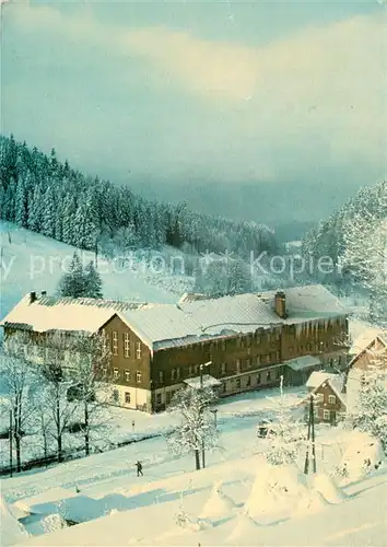 AK / Ansichtskarte Krkonose Winterlandschaft Krkonose