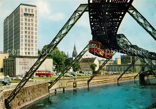 AK / Ansichtskarte Wuppertal Schwebebahn Wuppertal