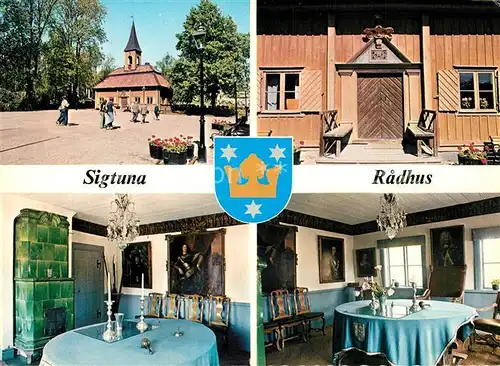 AK / Ansichtskarte Sigtuna Radhus Sigtuna