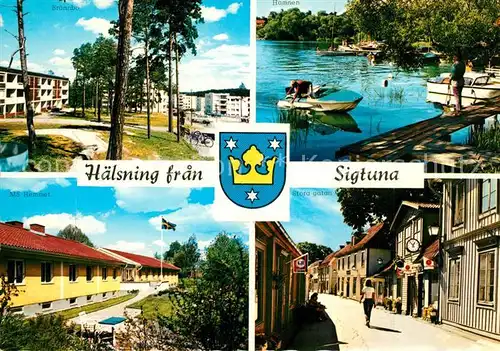 AK / Ansichtskarte Sigtuna Stadtansichten Sigtuna