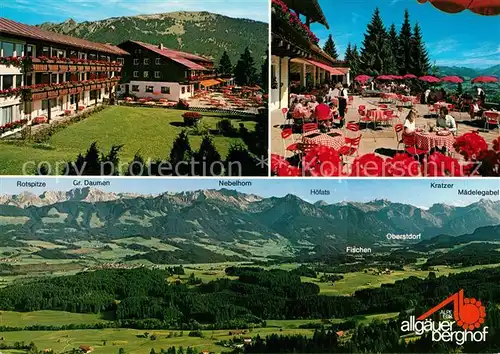 AK / Ansichtskarte Sonthofen_Oberallgaeu Sport Kurhotel Allgaeuer Berghof Sonthofen Oberallgaeu