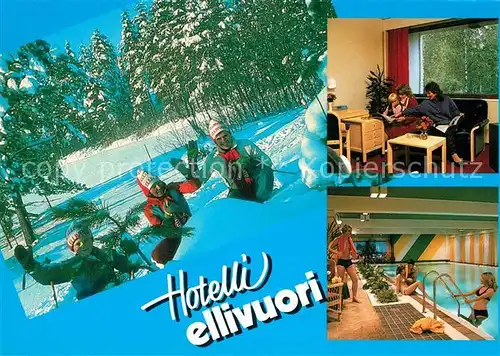 AK / Ansichtskarte Finnland_Suomi Hotelli Ellivuori Winter Finnland_Suomi