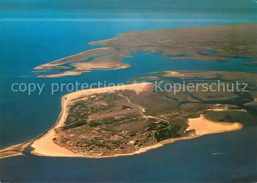 AK / Ansichtskarte Borkum_Nordseebad Fliegeraufnahme Borkum_Nordseebad