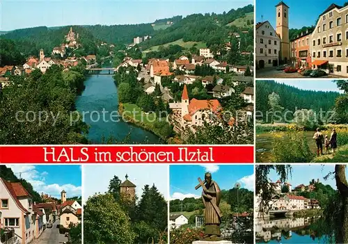 AK / Ansichtskarte Hals_Niederbayern Panoramen Stadtansichten  Hals Niederbayern