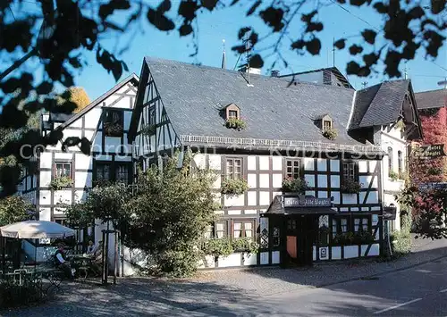 AK / Ansichtskarte Hamm_Sieg Alte Vogtei Romantik Hotel Raiffeisen Geburtshaus Hamm_Sieg