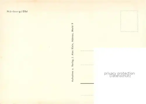 AK / Ansichtskarte Nuerburg Burg Panorama Nuerburg