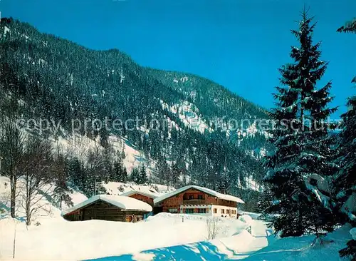 AK / Ansichtskarte Kreuth_Tegernsee Gaststaette Schwaigeralm Kreuth Tegernsee