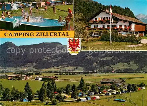 AK / Ansichtskarte Fuegen Camping Zillertal  Fuegen