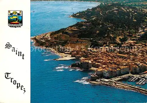 AK / Ansichtskarte Saint_Tropez_Var Vue aerienne Saint_Tropez_Var