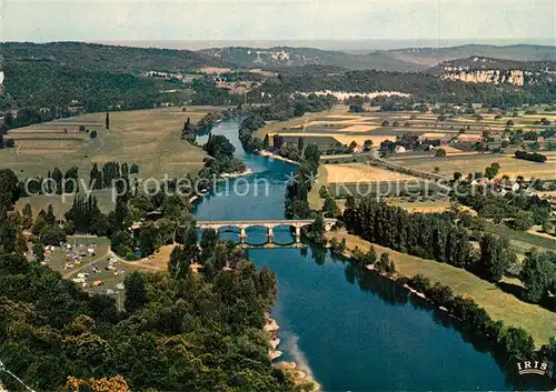AK / Ansichtskarte Domme Panorama Collection Dordogne Pittoresque vue aerienne Domme