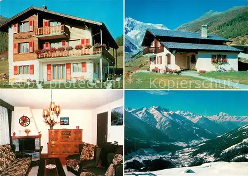 AK / Ansichtskarte Bellwald Pension Montanara Bellwald