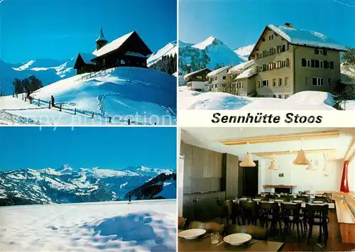 AK / Ansichtskarte Stoos_SZ Sennhuette  Stoos_SZ