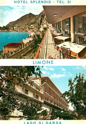 AK / Ansichtskarte Limone Hotel Splendid Limone