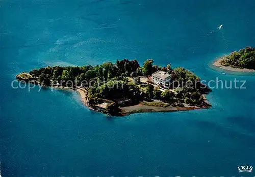 AK / Ansichtskarte Isole_di_Brissago Fliegeraufnahme Isole_di_Brissago
