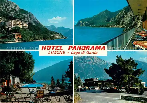 AK / Ansichtskarte Limone_sul_Garda Hotel Panorama Limone_sul_Garda