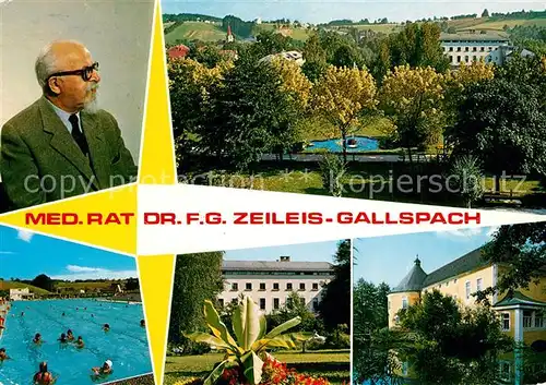 AK / Ansichtskarte Gallspach Med. Rat Dr. F. G. Zeileis Gallspach