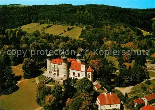 AK / Ansichtskarte Artstetten Poebring Fliegeraufnahme Schloss  Artstetten Poebring
