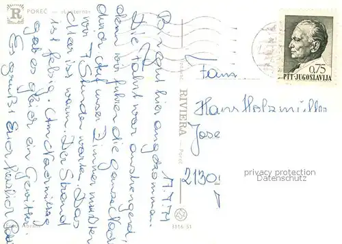 AK / Ansichtskarte Porec Lanterna Porec