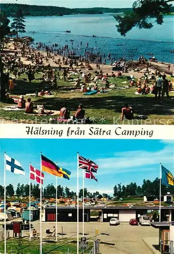 AK / Ansichtskarte Stockholm Saetra Camping Stockholm