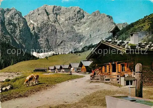 AK / Ansichtskarte Eng_Hinterriss_Tirol Eng Alm Eng_Hinterriss_Tirol