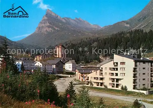 AK / Ansichtskarte San_Bernardino_GR P. Uccello  San_Bernardino_GR