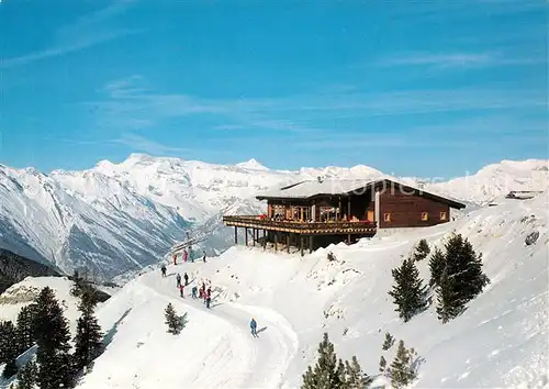 AK / Ansichtskarte Super_Nendaz Restaurant de Comartseline Super Nendaz