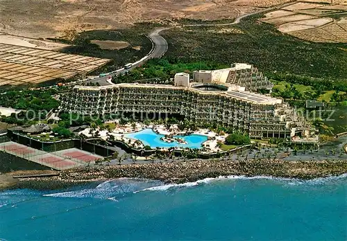 AK / Ansichtskarte Lanzarote_Kanarische Inseln Fliegeraufnahme Hotel Las Salinas Lanzarote