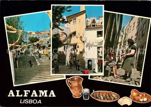 AK / Ansichtskarte Lisboa Alfama Lisboa