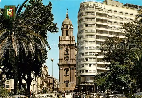 AK / Ansichtskarte Malaga_Andalucia Catedral Hotel Malaga Palacio Malaga_Andalucia