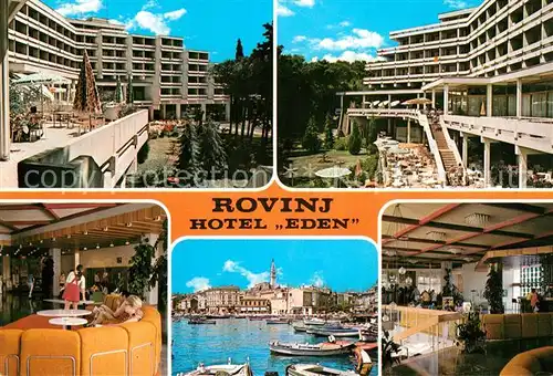 AK / Ansichtskarte Rovinj_Rovigno_Istrien Hotel Eden 