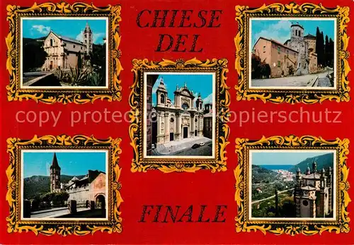 AK / Ansichtskarte Finale_Ligure Chiese Finale_Ligure