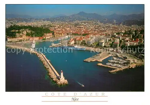 AK / Ansichtskarte Nice_Alpes_Maritimes Fliegeraufnahme Nice_Alpes_Maritimes