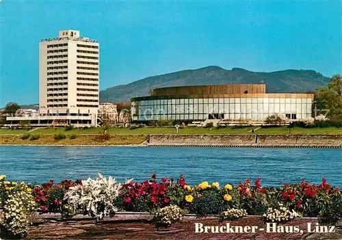 AK / Ansichtskarte Linz_Donau Brucknerhaus  Linz_Donau