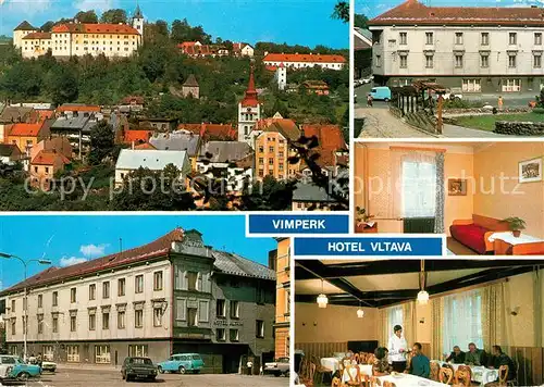 AK / Ansichtskarte Vimperk Hotel Vltava Vimperk