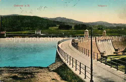 AK / Ansichtskarte Gablonz_Neisse_Tschechien Talsperre Gablonz_Neisse_Tschechien