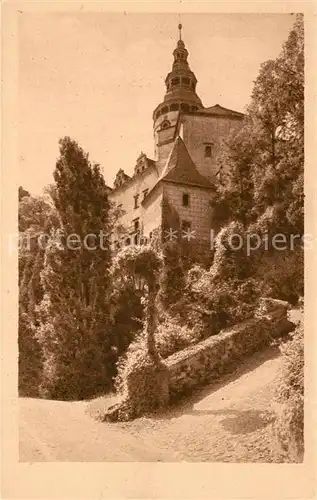 AK / Ansichtskarte Friedland_Boehmen Schloss Schlosshof  Friedland_Boehmen