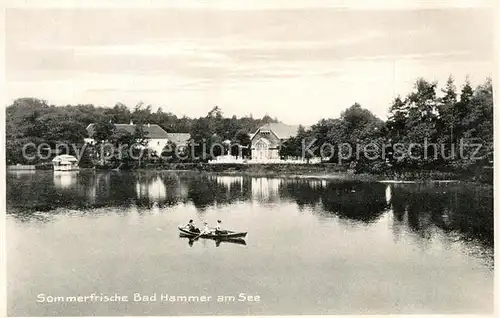 AK / Ansichtskarte Hammer_See  Hammer_See