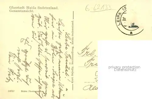 AK / Ansichtskarte Haida_Tschechien  Haida Tschechien