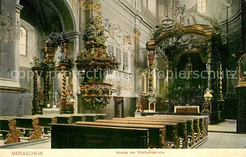 AK / Ansichtskarte Mariaschein_Tschechien Wallfahrtskirche  Mariaschein Tschechien
