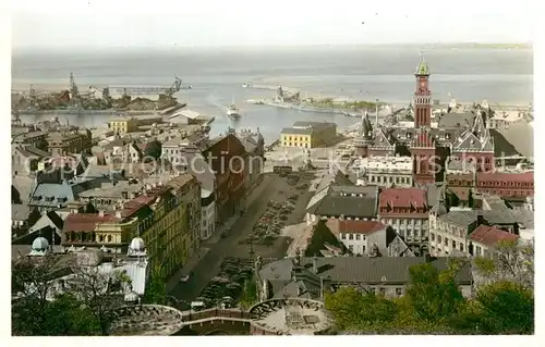 AK / Ansichtskarte Haelsingborg Stadtpanorama Haelsingborg