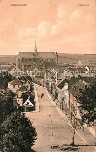 AK / Ansichtskarte Hadersleben_Haderslev Kirche Panorama Hadersleben_Haderslev