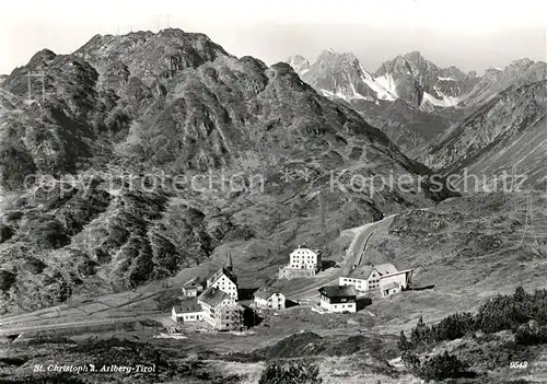 AK / Ansichtskarte St_Christoph_Arlberg Panorama St_Christoph_Arlberg