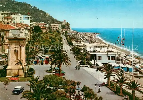 AK / Ansichtskarte Finale_Ligure Lungomare e spiaggia Finale_Ligure