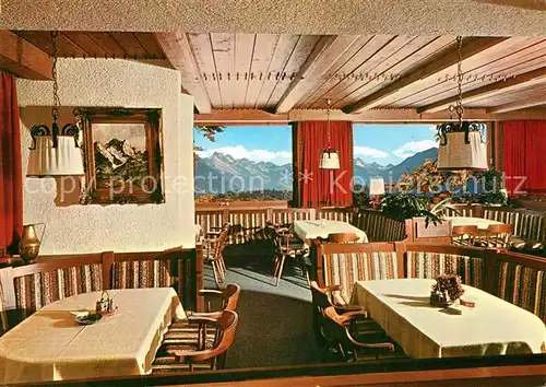 AK / Ansichtskarte Oberstdorf Berggasthof Schwand Oberstdorf