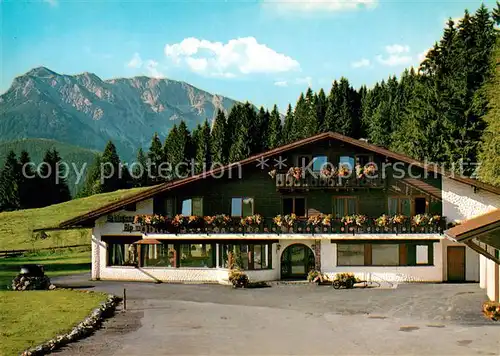 AK / Ansichtskarte Obermeilingen_Pfronten Berggasthof Schlossanger Alp Obermeilingen Pfronten