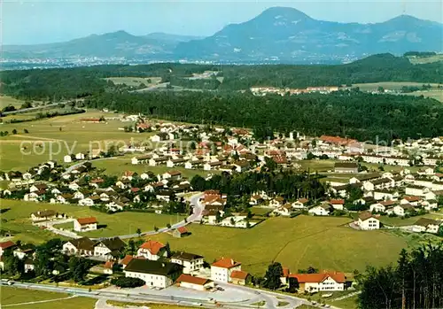 AK / Ansichtskarte Piding Fliegeraufnahme mit Au Mauthausen und Gaisberg Piding