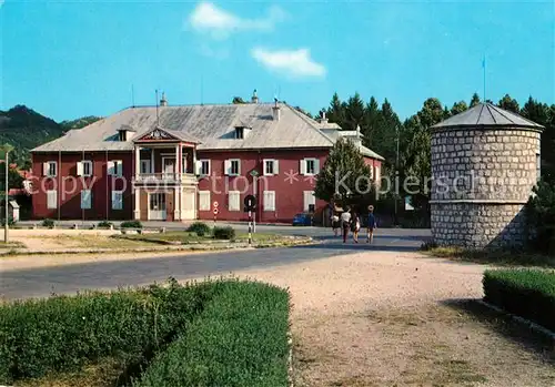 AK / Ansichtskarte Cetinje Museum Palast des Koenigs Nikolaus Cetinje